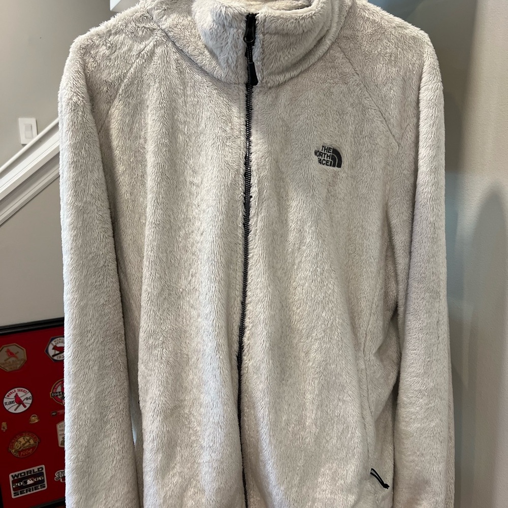 The North Face Cream Fleece Jacket